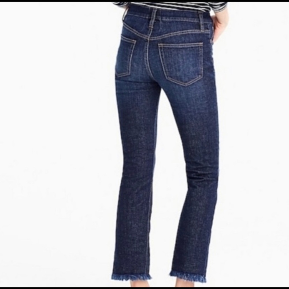 J. Crew | NWT Billie Demi Boot Crop 26T Frayed Hem